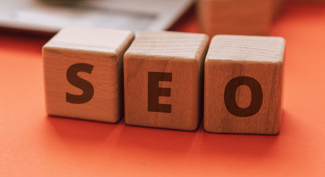 SEO wooden blocks