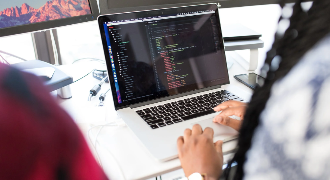 Online coding on laptop